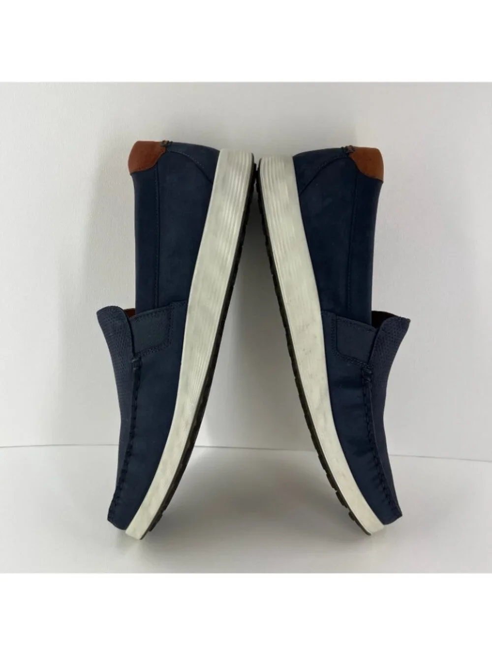 Ecco moc leather